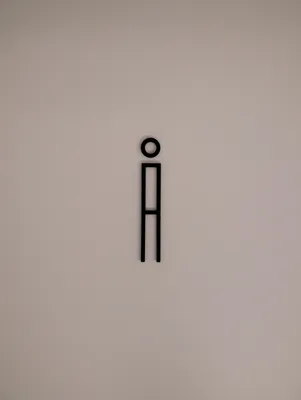 Men's sign