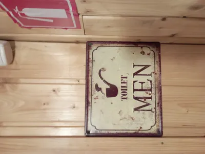 Men's sign