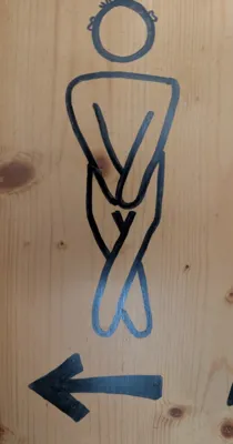 Men's sign