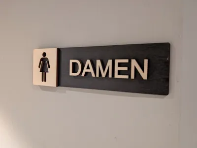 Women's sign