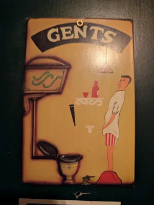 Men's sign
