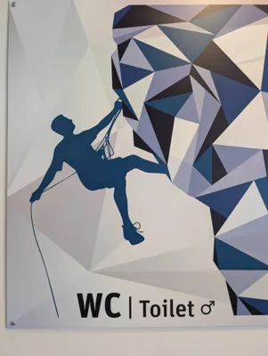 Men's sign